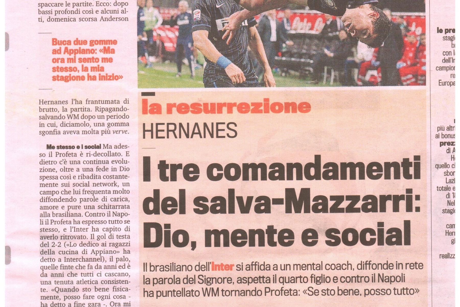 Articolo Sandro Corapi